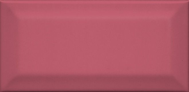 Керамическая плитка клемансо розовый грань 7,4x15