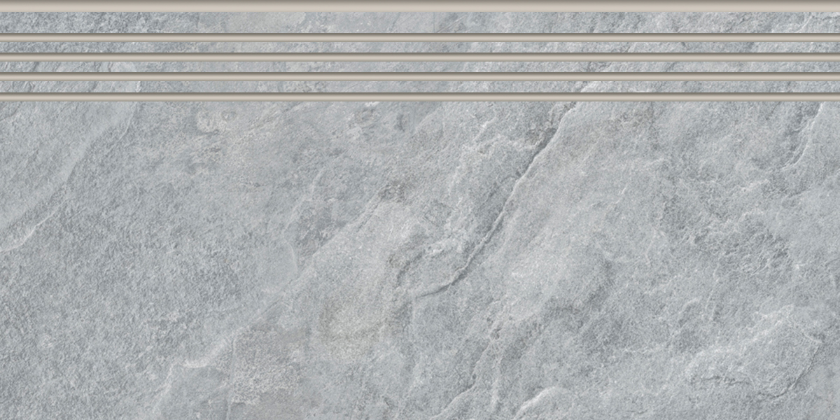 Ступени Керранова krater grey серый 30x60