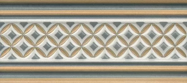 Керамическая плитка Бордюр kerama marazzi lab002 Монтальбано 1 матовый 6.7x15