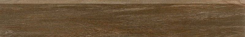 Керамогранит плинтус шале коричневый обрезной 9,5x60