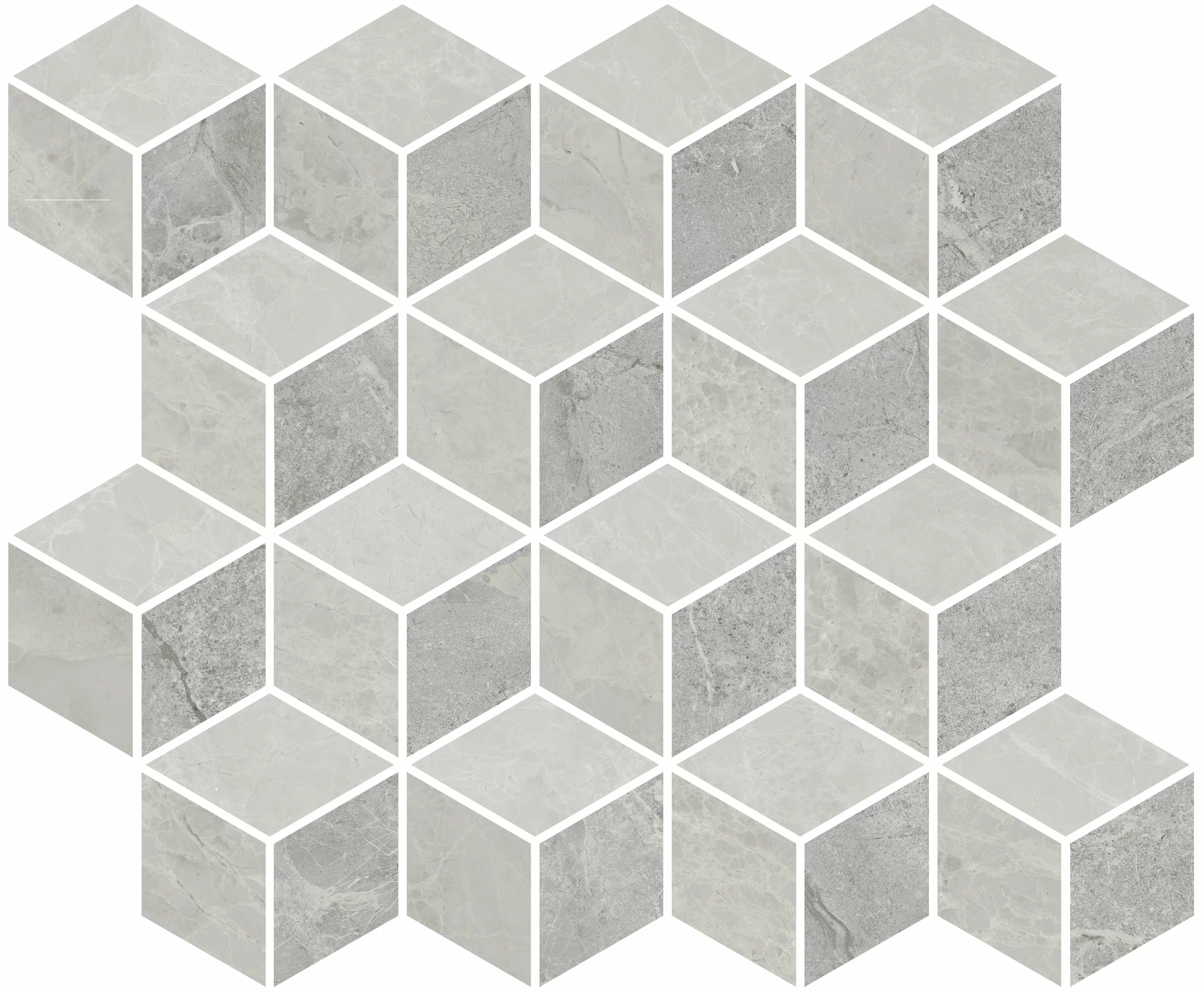 Керамическая плитка Декор kerama marazzi t017\48010 Риальто 3 мозаичный глянцевый 37.5x45