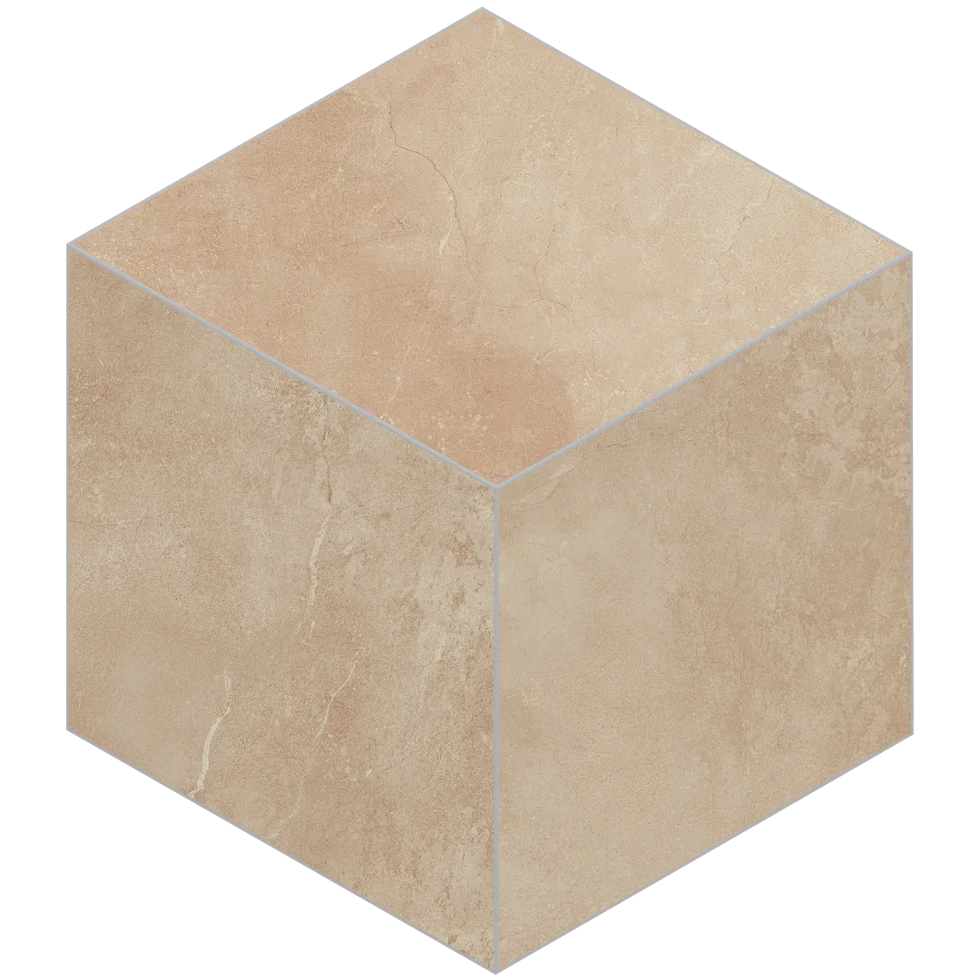 Мозаика estima mm01 ametis magmas cube beige кофейный 25x29