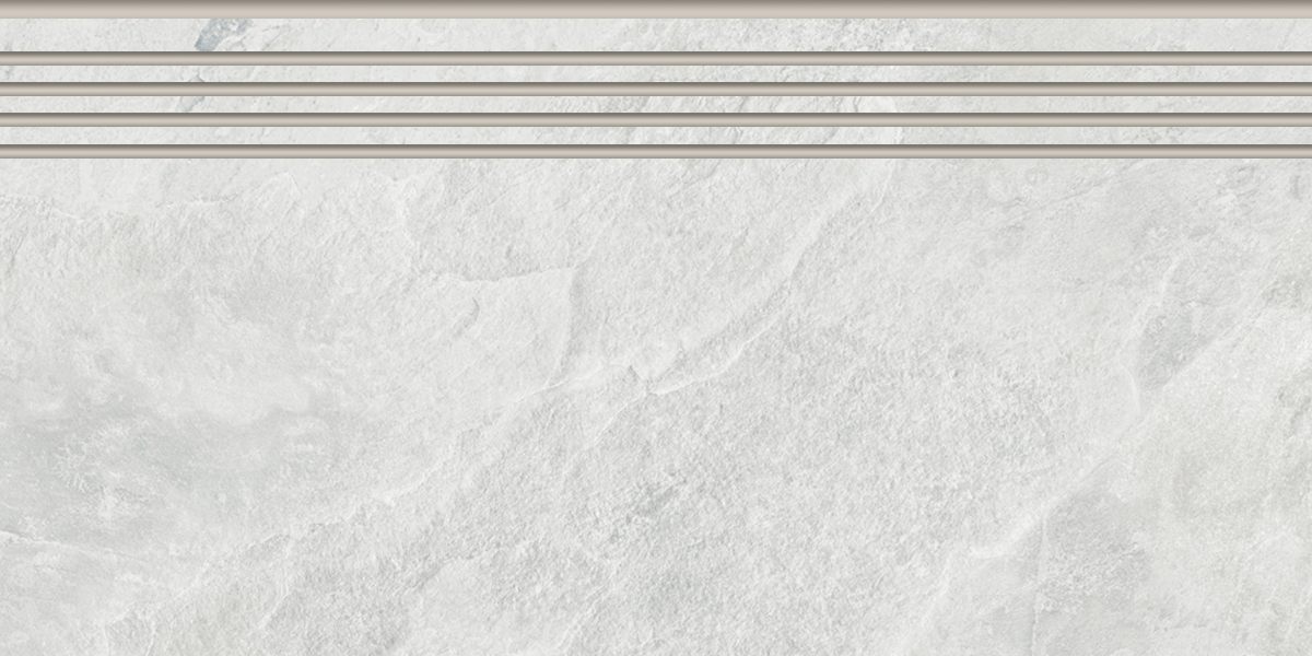 Ступени Керранова krater light grey серый 30x60