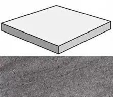 Ступени Брейв grey scalino angolare sx 33x33