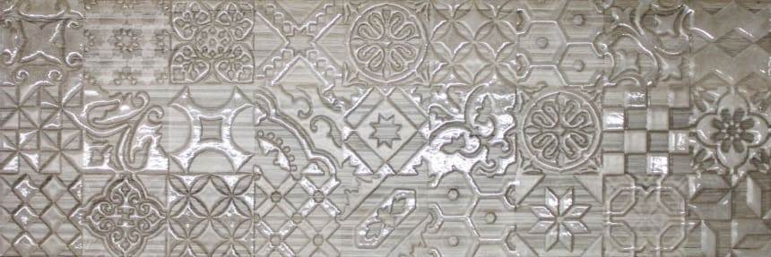 Керамическая плитка Альбервуд декор1 коричневый 20x60