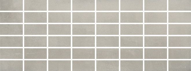 Керамическая плитка Декор Пикарди серый мозаичный 15x40