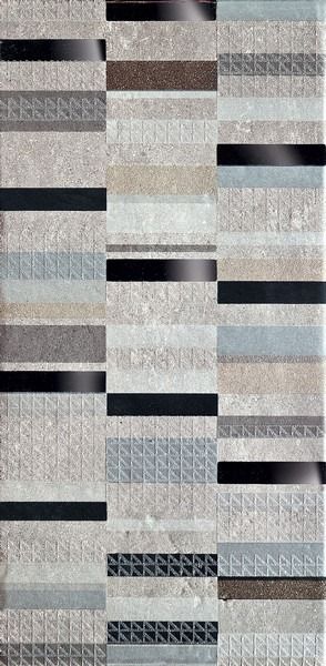 Фото Tubadzin Visage mosaic декор 22,3x44,8 серый