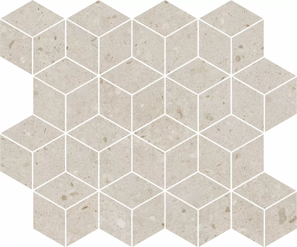 Керамическая плитка Декор kerama marazzi t017\14054 Риккарди мозаичный бежевый матовый 37.5x45