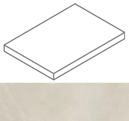 Ступени Континуум Пьюр ступ. угл.лев 33x160