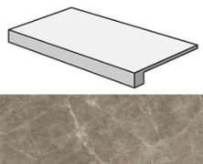 Ступени marvel gris supreme scalino lappato 33x60