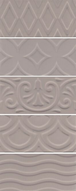 Керамическая плитка авеллино коричневый структура mix 7,4x15
