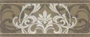 Керамическая плитка тра.бордюр арабески 10x25