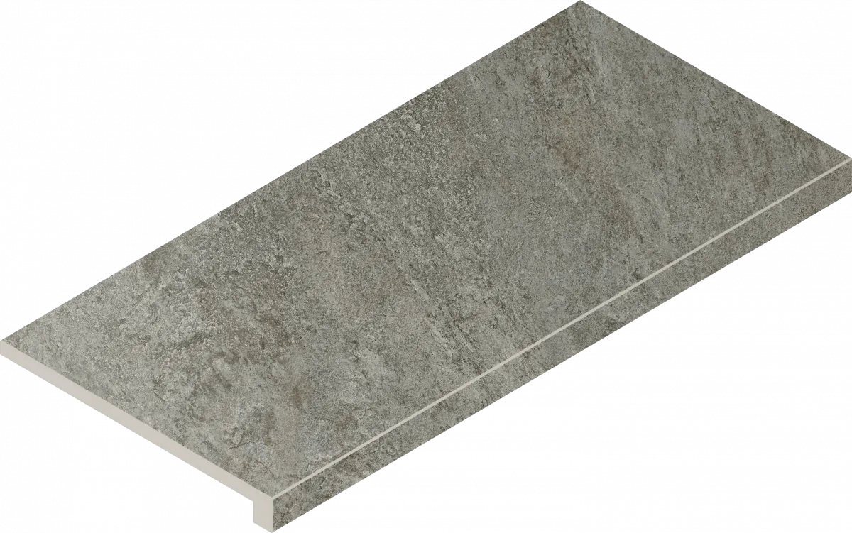 Ступени Италон Магма Фог угловая правая 620070002953 серый 33x60