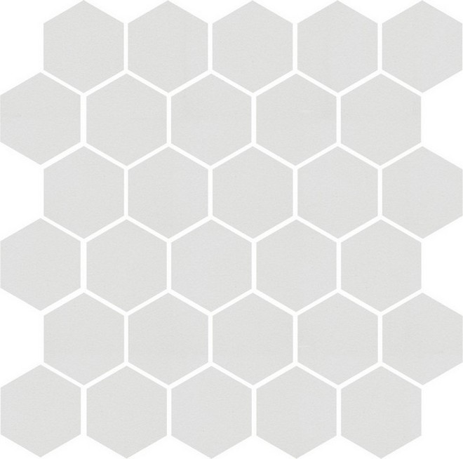Мозаика Агуста белый из 30 частей 29.7x29.8