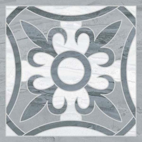 Керамогранит ethereal декор серый 45x45