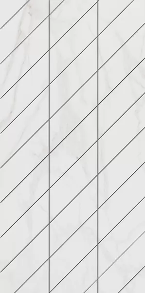 Мозаика Фальшмозаикаestima sm02 ametis supreme gold corner right белый полир. 29.8x59.8