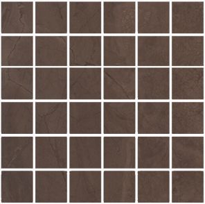 Керамическая плитка Декор Версаль коричневый мозаичный 30x30