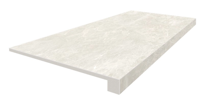 Ступени coliseumgres Да Винчи Уайт фронтальная 620070002300 белый 33x60