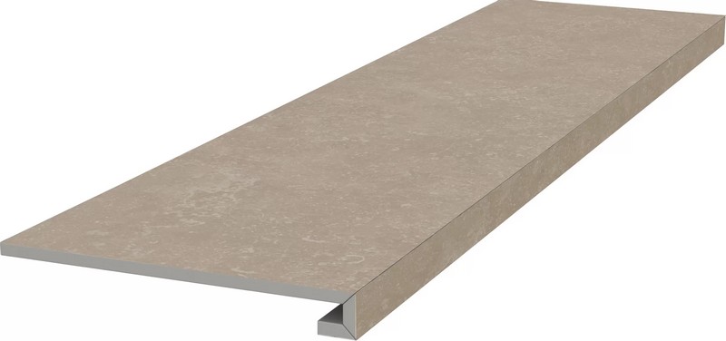 Ступени kerama marazzi km6012g0191rgcf фронтальная клееная Касабланка hp бежевый светлый матовый обрезной 33x119.5
