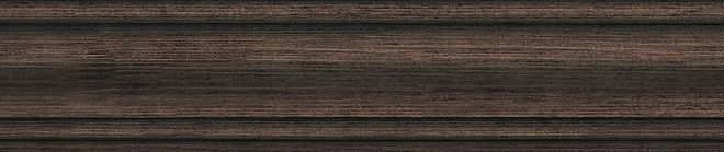 Керамогранит Плинтус Гранд Вуд  коричневый тёмный 8x39,8