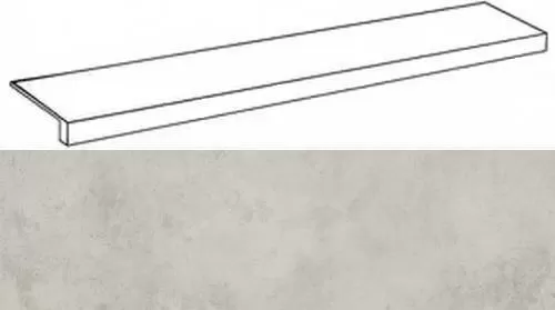 Ступени МИЛЛЕНИУМ СИЛЬВЕР СТУП.ФРОНТ 620070001283 33x80