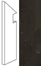 Керамогранит marvel absolute brown  battiscopa sag.sx 7,2x30