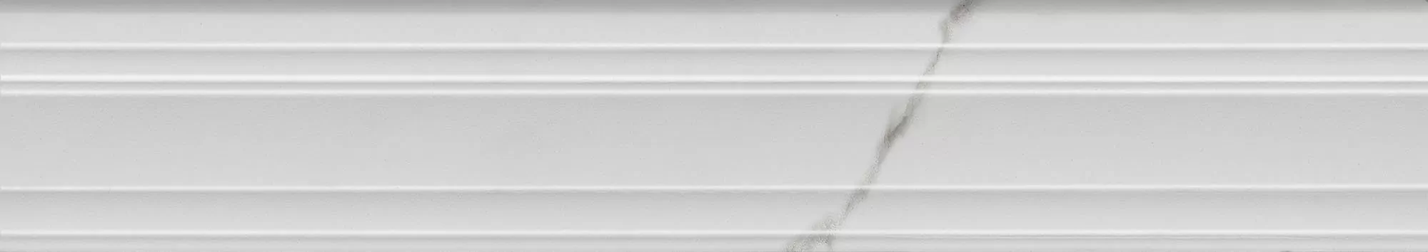 Керамическая плитка Бордюр kerama marazzi blf024r Багет Монте Тиберио белый глянцевый обрезной 40x7.3