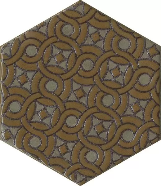 Керамическая плитка Декор kerama marazzi vt\b559\sg23041n Гроссето коричневый 20x23.1
