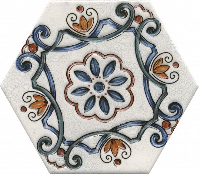 Керамическая плитка декор макарена stg\a630\24001 20x23,1