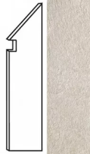 Atlas Concorde Brave Gypsum Battiscopa Sag. DX белый 