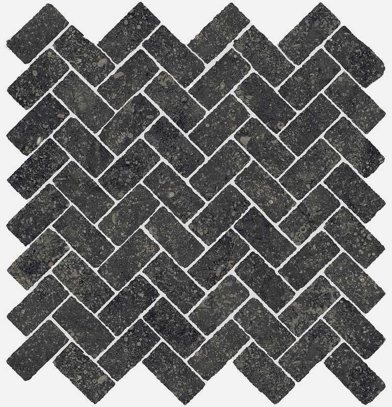 Мозаика Italon Room Stone Black Cross 29,7x31,5