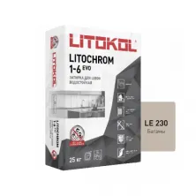 Цветная цементная затирка Литокол LITOCHROM 1-6 EVO 25кг LE.230 багамы
