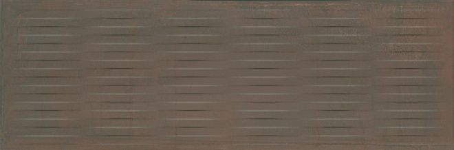 Керамическая плитка Раваль коричневый структура обрезной 30x89,5