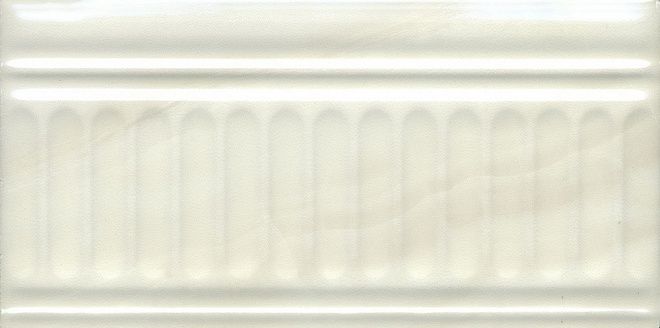 Керамическая плитка Бордюр Летний сад фисташковый структурированный 9,9x20