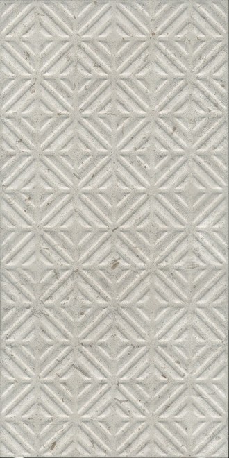 Керамическая плитка Карму структура серый светлый обрезной 30x60