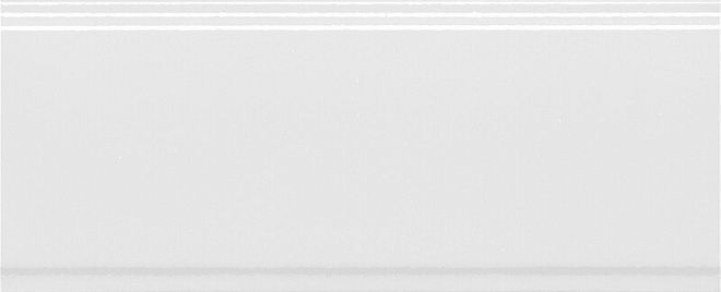 Керамическая плитка Бордюр Марсо белый обрезной bda011r 12x30