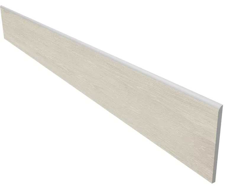 Плинтус estima kraft wood kw00 белый 7x60