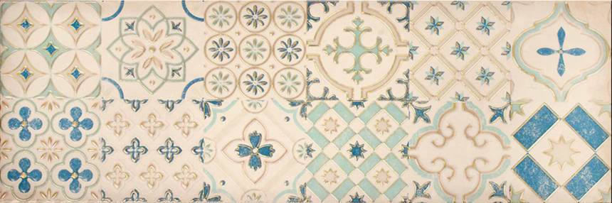 Керамическая плитка Парижанка декор мозаика 20x60