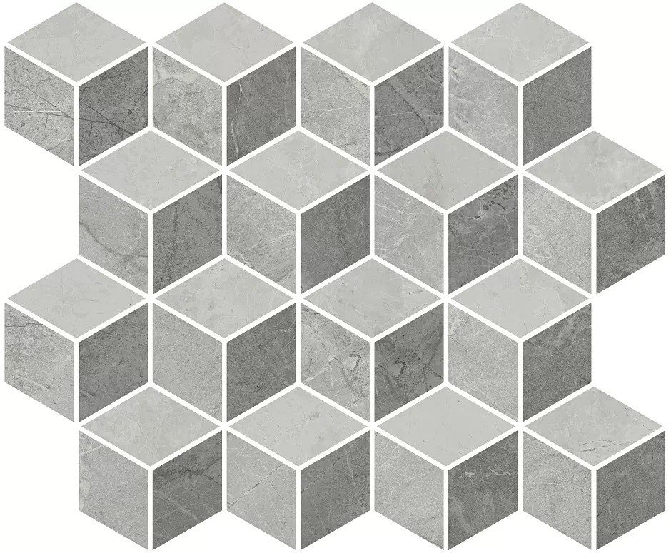Керамическая плитка Декор kerama marazzi t017\48009 Риальто 2 мозаичный глянцевый 37.5x45