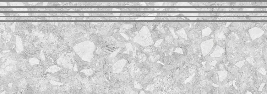Ступени Керранова molekula grey серый 30x120