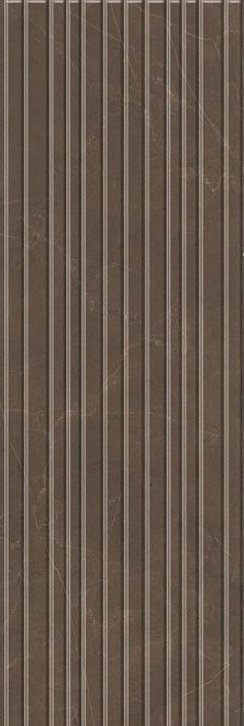 Керамическая плитка Низида коричневый структура обрезной 12096r n 25x75
