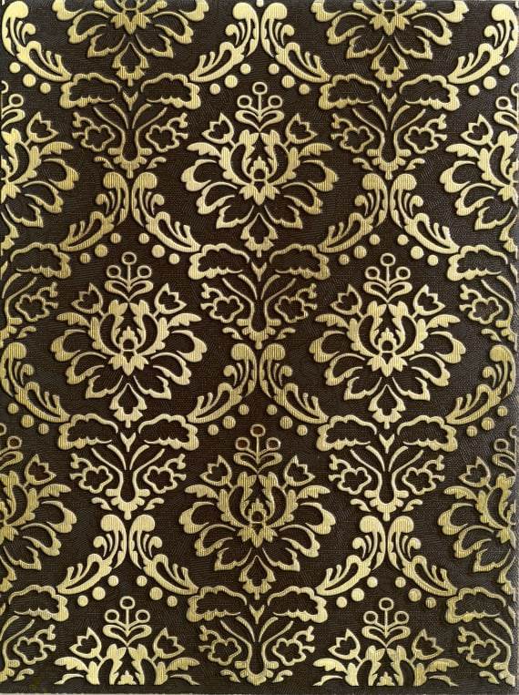 Керамическая плитка Катар декор коричневый 25x33