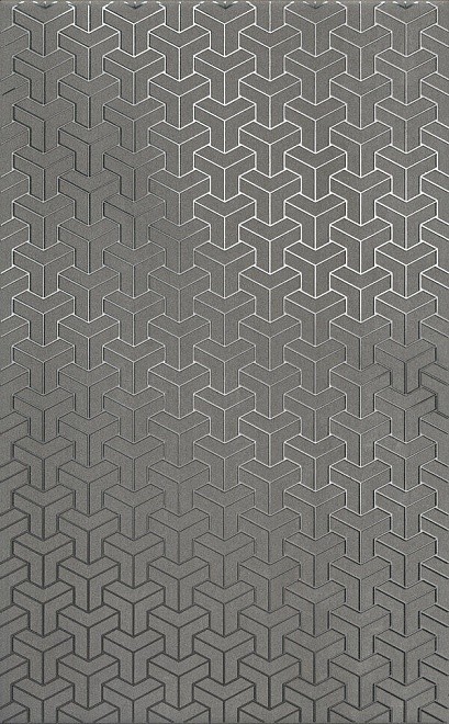 Фото Керама Марацци Декор Ломбардиа серый темный 25x40 серый