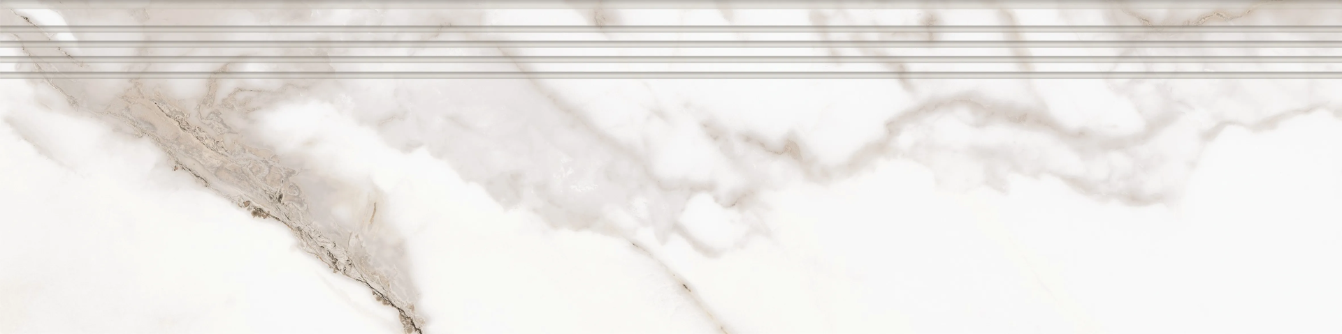 Ступени Керранова iceberg Сappuccino белый 30x120