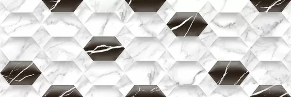 Керамическая плитка Декор gravita 78801846 carara hexa dec разноцветный 30x90