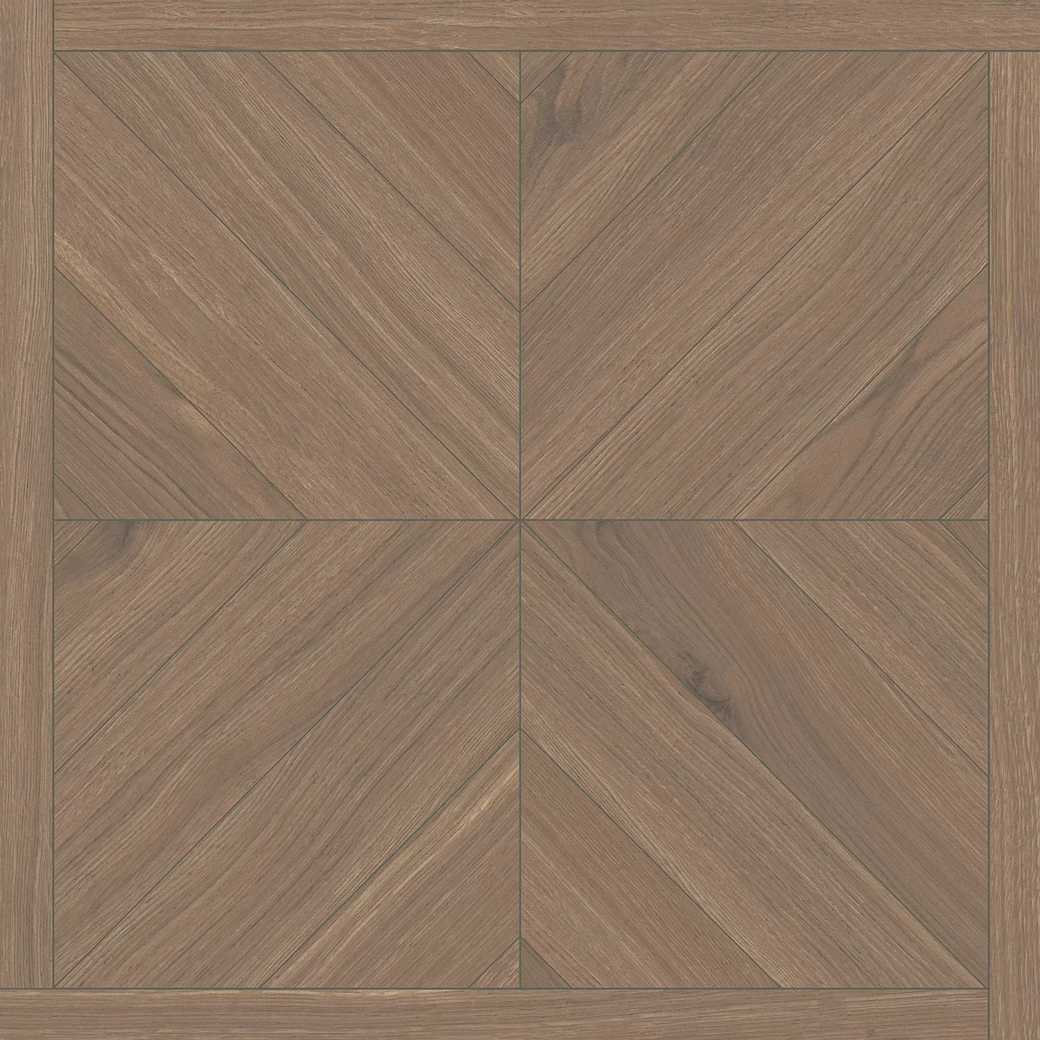 Керамогранит Декор Альберони коричневый матовый 60x60