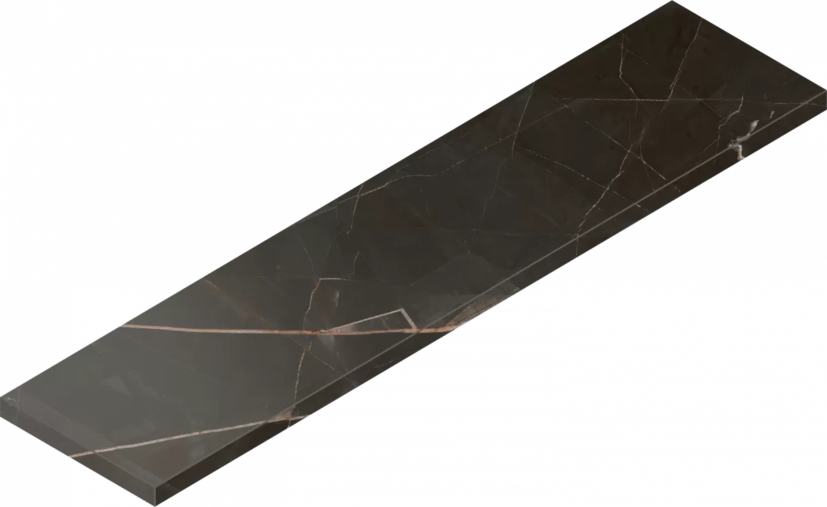 Ступени Италон Стелларис Абсолют Блэк угловая левая 620070002611 черный 33x120