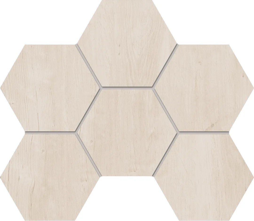 Мозаика estima sf01 soft wood hexagon nordic кремовый 25x28.5