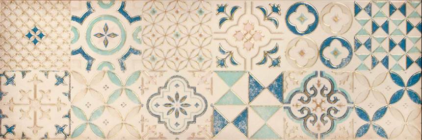 Керамическая плитка Парижанка декор арт-мозаика 20x60