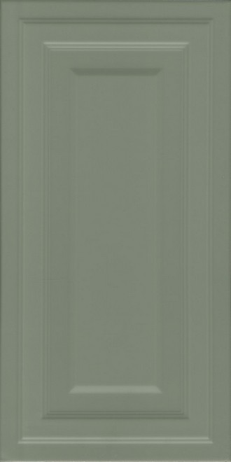 Керамическая плитка Магнолия панель зеленый обрезной 30x60